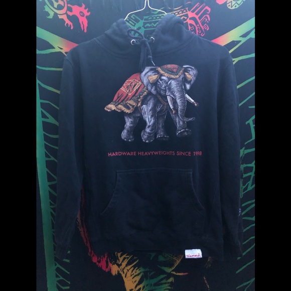 Diamond Supply Co. Other - Diamond Supply Co. Elephant Hoodie Diamond Supply Co. Other - Diamond Supply Co. Elephant Hoodie